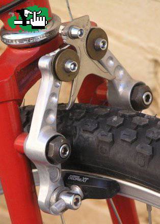 Roller Cam Bicycle Brake Front crop