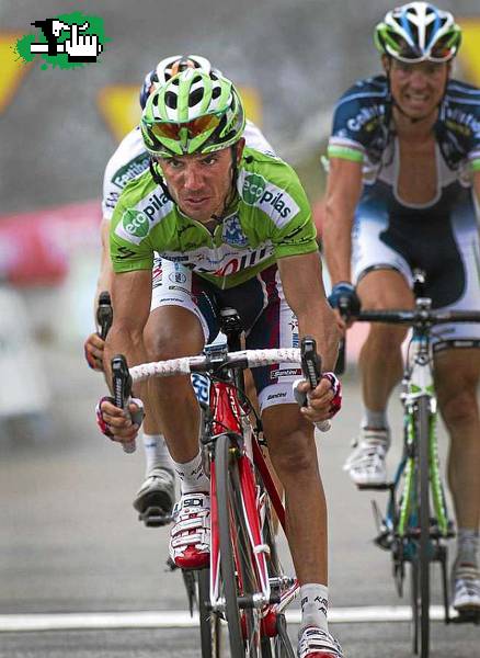 "Purito" Rodriguez listo para largar el Giro mañana sabado.