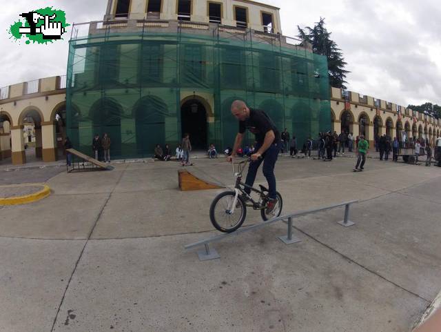 bmx en la basilica