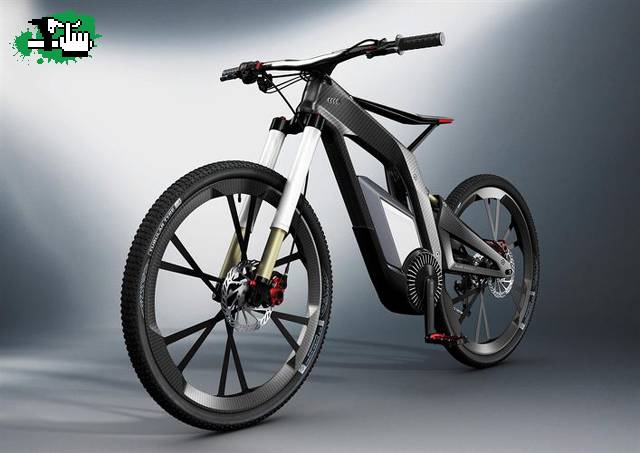 increible prototipo de bici AUDI!