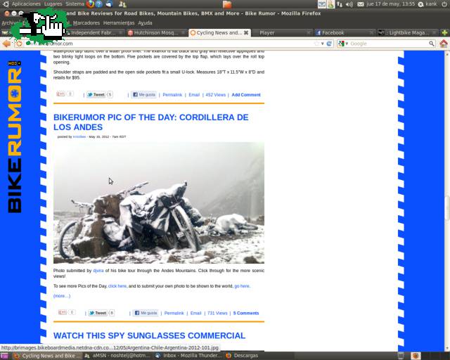 Foto del dia en www.bikerumor 
