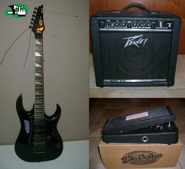 Guitarra electrica ibanez ex series