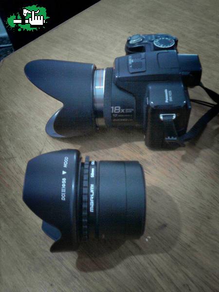 Panasonic lumix Fz 35 con accesorios .