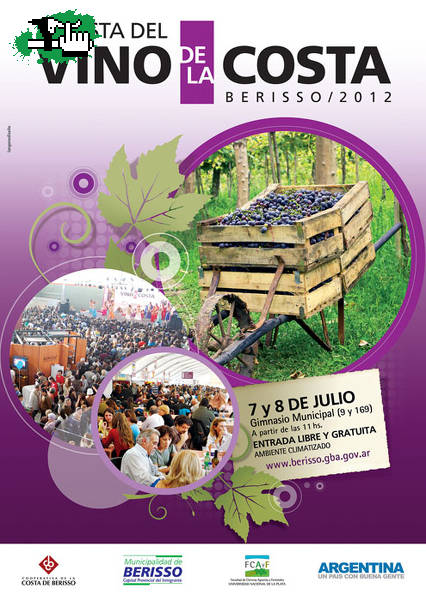 9º FIESTA VINO DE LA  COSTA BERISSO 2012