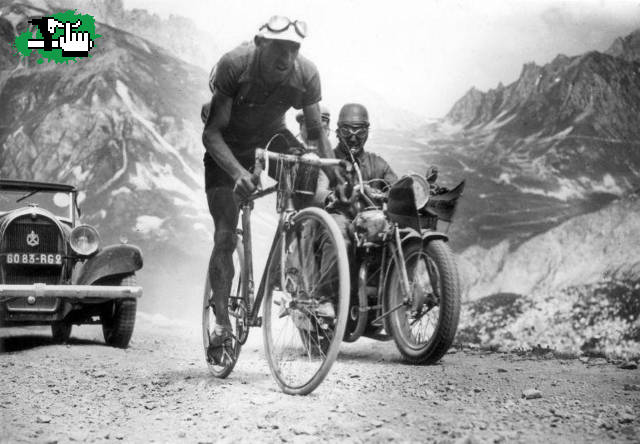 condiciones de carrera en el Tour de los años 30
