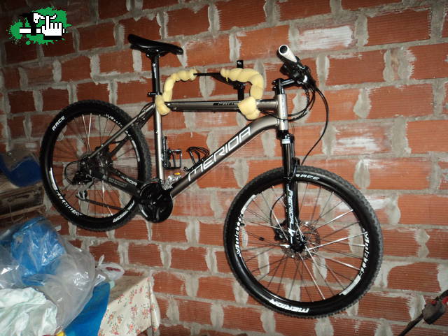 Rack para bicicleta casero 