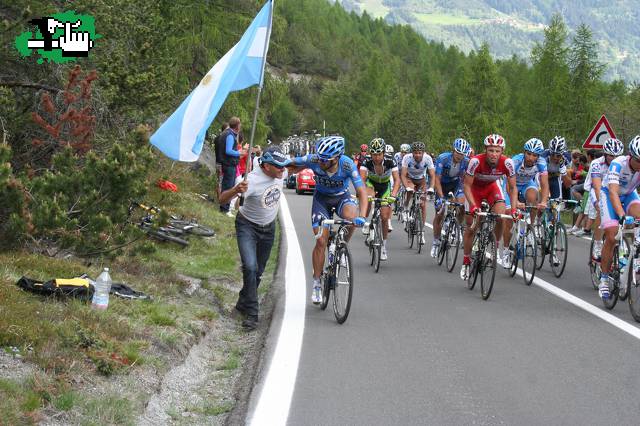 Con Seba Haedo Giro 2012