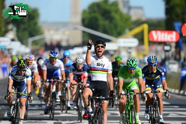 J.J Haedo 4º en la Ultima etapa del Tour de France