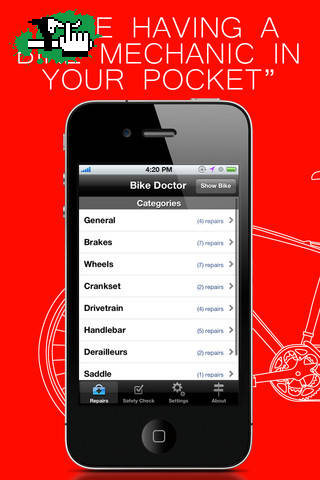 App de mecanica para iPhone/iPod/iPad