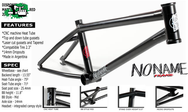 NN Bikes "No Name" Frame