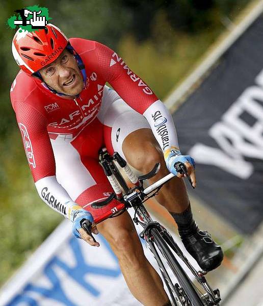 Canadiense Svein Tuft gana crono Etapa 6 y es nuevo Líder.