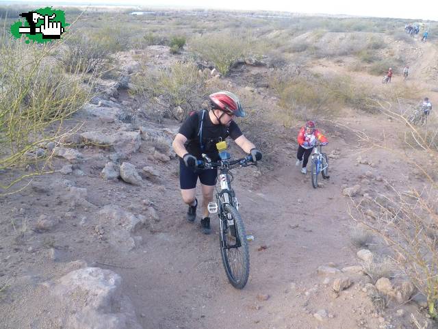 Sendereando con amigos!