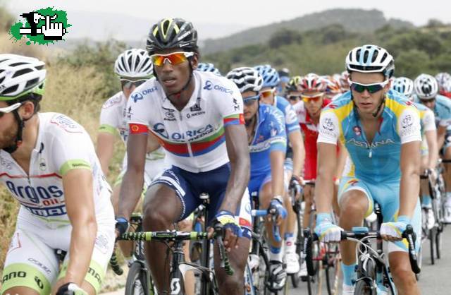 Daniel Teklehaimanot...Un africano en la Vuelta x primera vez.