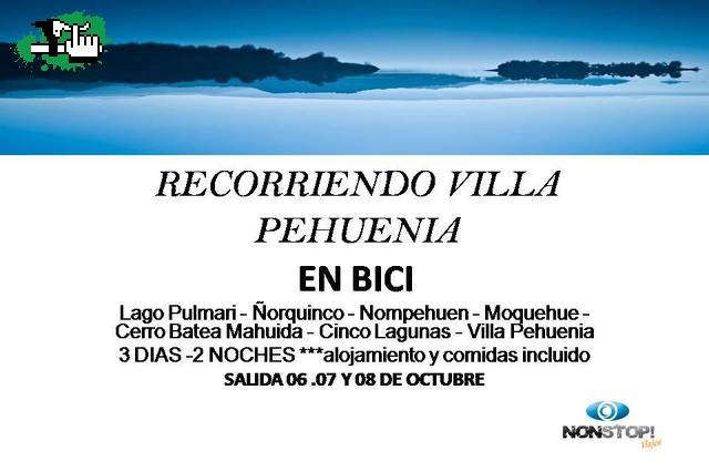 Villa Pehuenia en MTB