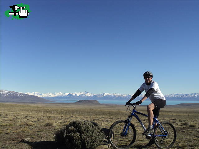 A solo 15 km de El Calafate... 