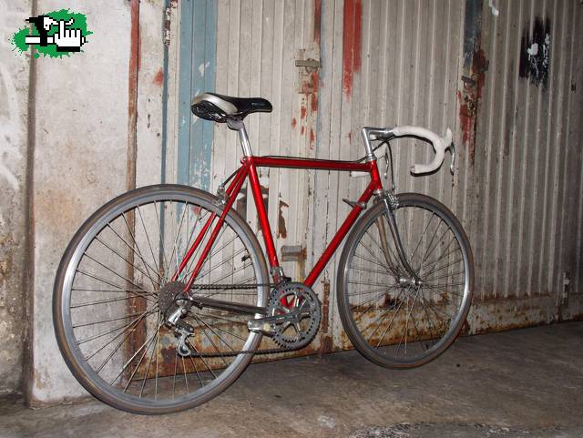 Mi nueva bici para salir a entrenar..