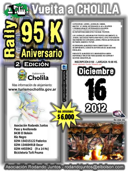 Aniversario Cholila