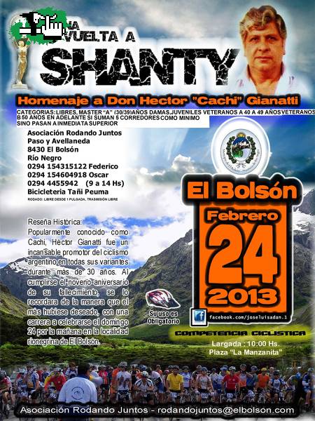 9 edicion Vuelta Shanty Homenaje Don Hector " Cachi " Gianatti