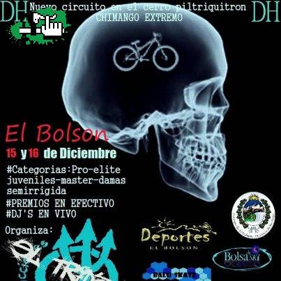 Carrera DH El Bolson Piltriquitron Nuevo circuito Chimango Extremo