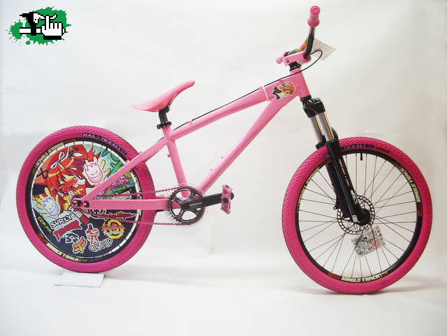 pink bike