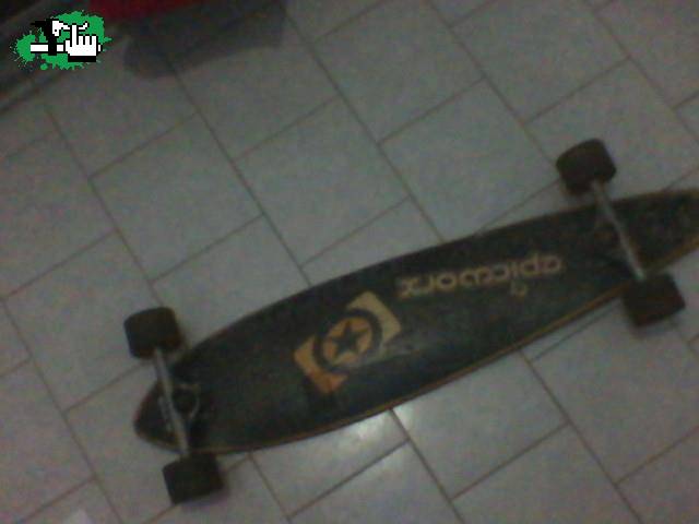 cambio longboard por parte de bici 20