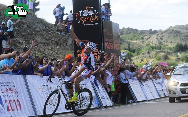 El día de los Argentinos...Guevara y Diaz marcan 1 2 en el Tour de San Luis 2013.
