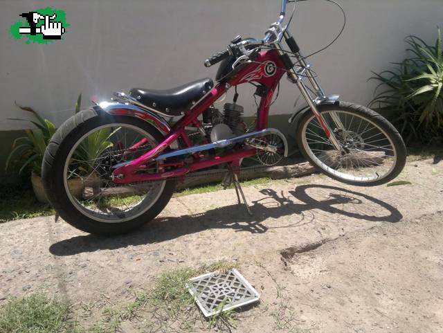 Vendo o Permuto Bicimoto estilo chopper