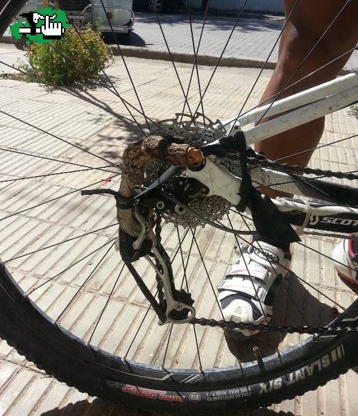 Shimano xt 2010, modificado a 2013