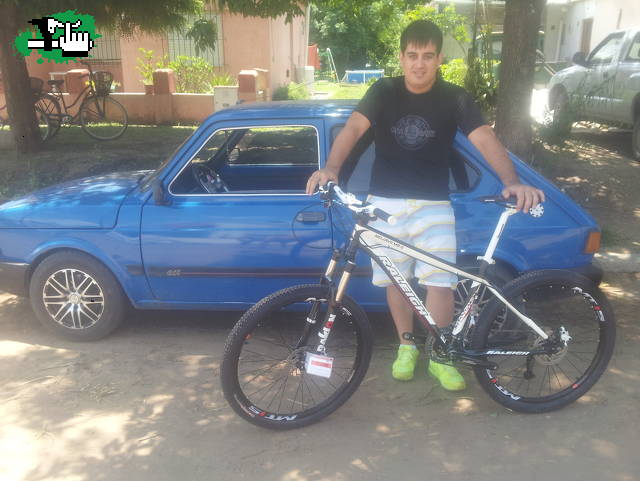 Aca esta mi nueva Raleigh 8.0