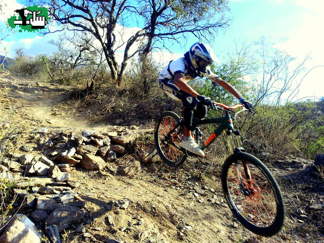 Descendiendo el Portezuelo!