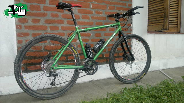 Por fin mi bici de acero