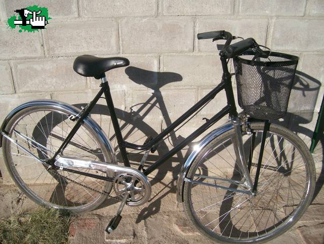 Restauración de bicicleta tipo dama sport