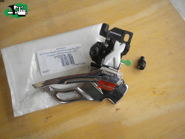 Cambio, Shifter,Descarrilador Descarrilador delantero Shimano XT