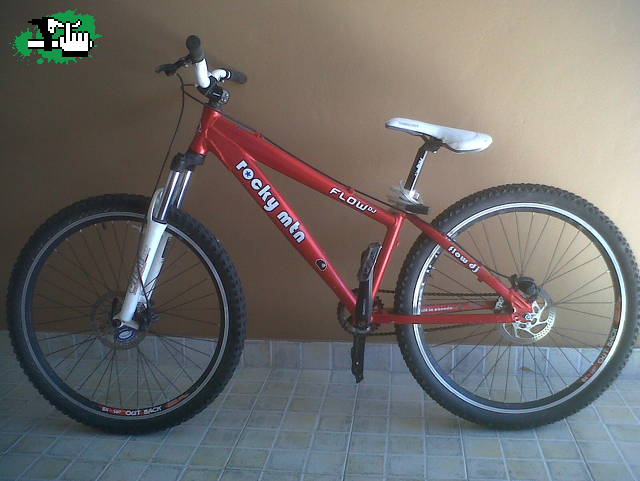 bici de Dirt Rocky Mountain flow dj de tomasliendro DH Descenso, Freeride bici de Dirt Rocky Mountain flow dj