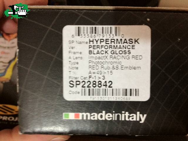 Hypermask LENTES RUDY PROJECT HYPERMASK PERFORMANCE nueva en Venta - BTT