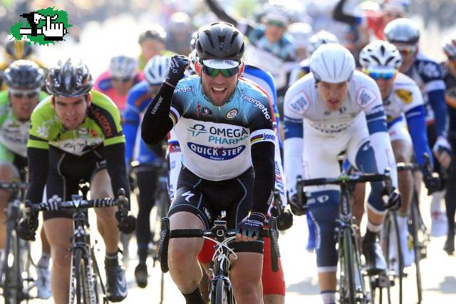 Mark  Cavendish gana etapa 2 en Blgica.