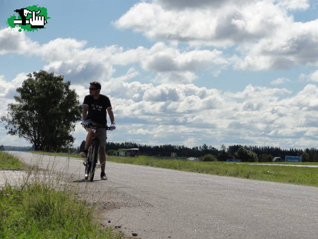 Porta bici en Cordoba