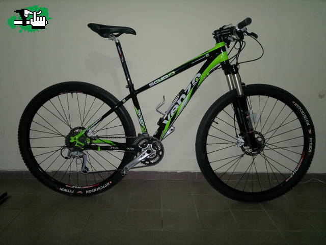 mi bike, de a poco la voy dejando como quiero