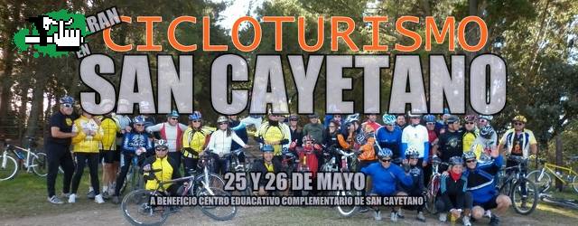 25 Y 26 DE MAYO CICLOTURISMO EN SAN CAYETANO