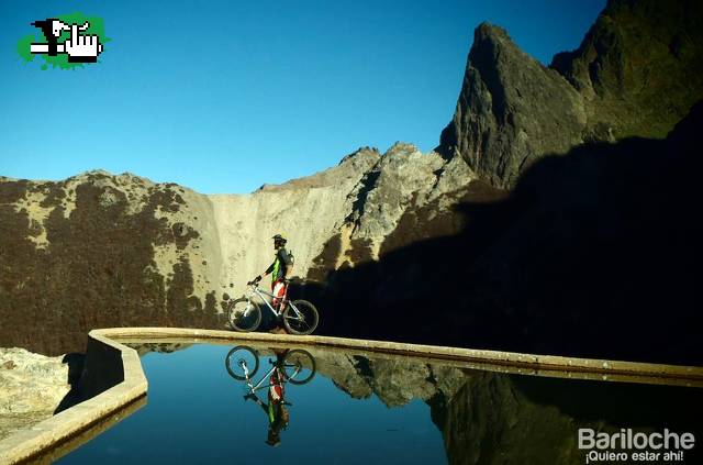 No todo es correr para los bikers en Bariloche, Ro Negro, Argentina