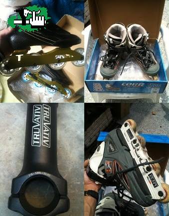 Rolles Agressive Corr ATA990; & Rollers RST Tour800; & Stem Truvantiv XR