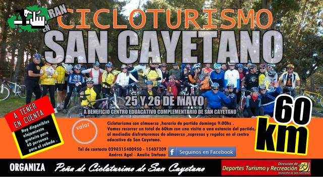 CICLOTURISMO EN SAN CAYETANO