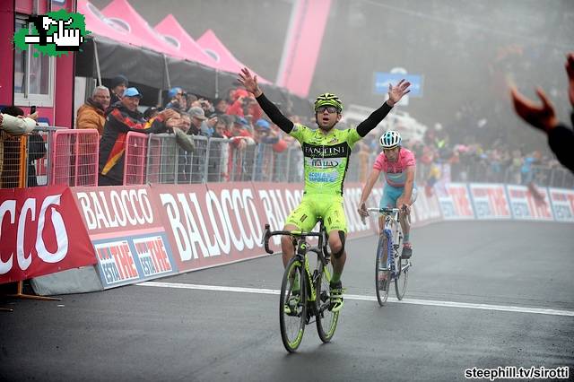 Giro de Italia 2013...Etapa 14...Gana Mauro Santambrogio. (168 km.)