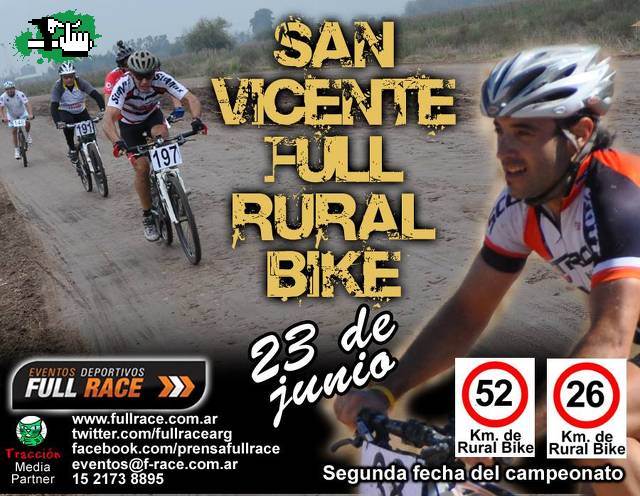 San Vicente Full Rural Bike, 2 edicion 