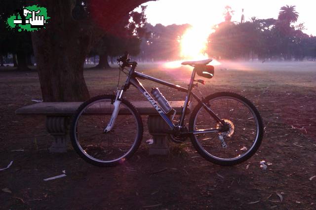 Entrenando temprano en Palermo