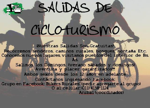 SALIDA "BIKERS RURALES" A PARQUE PEREYRA