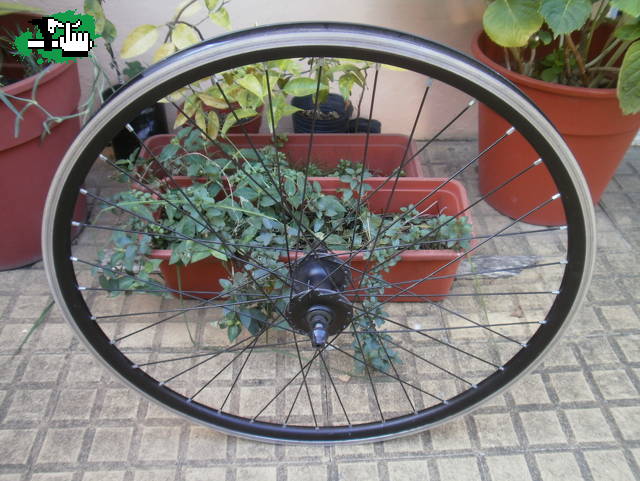 Ruedas, Cubiertas, Llantas Rueda Para Frenos A Discos Maza Shimano M475 Llanta Vuelta