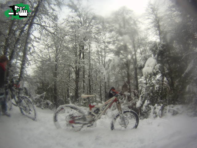 VIDEO Andando con nieve en Bariloche, Ro Negro, Argentina