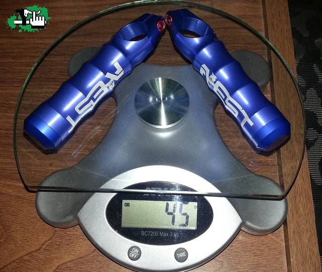 Nuevos Bar Ends Ultralight Aest tuned by kcnc bolts 45gr!!