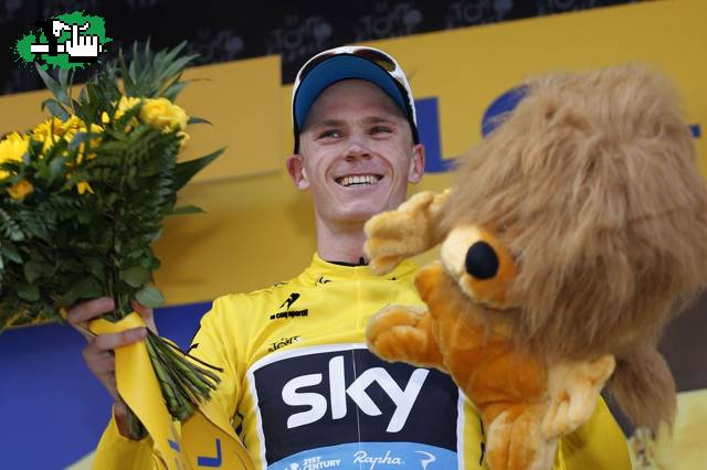 100º Tour de Francia 2013...Etapa 8.(195 Km.)...Gana Cris Froome (el africano) y es el nuevo Líder.